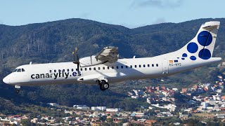 Canaryfly ATR 72500 Landing at Fuerteventura 4K [upl. by Leiruh433]