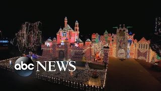 Entire Neighborhoods Battle for Best Christmas Light Display [upl. by Auhsot]