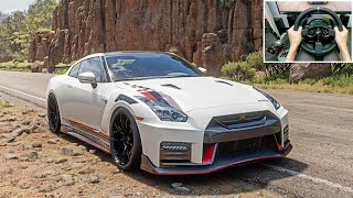 1000HP Nissan GTR NISMO R35  Forza Horizon 5  Thrustmaster T300RS gameplay [upl. by Seldun]