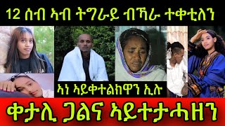 🚨12 ሰብ ኣብ ትግራይ ብኻራ ተቀቲለን ቀታሊ ጋልና ኣይተታሓዘን ፖሊስ ኣይ ሓበሩናን ንጋልና ልባ ካራ ጌሩ ሓሪድዎ 4 November 2024 [upl. by Narah]