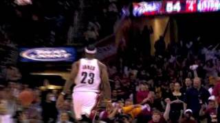 Detroit Pistons Vs Cleveland Cavaliers Game 1 Playoffs 2009 [upl. by Ainoek]