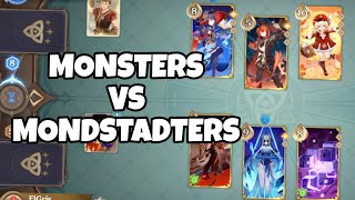 Monsters invading Mondstadt  Genshin Impact TCG [upl. by Valle]