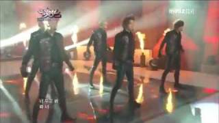 120210 MBLAQ  전쟁이야 This is war  KBS Music Bank [upl. by Bryna785]