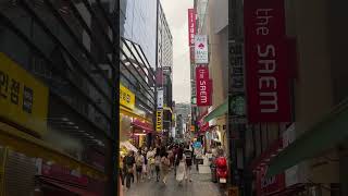 The City of Myeongdong in seoul korea [upl. by Neetsuj]