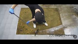 scraping carpet cleaning competitionasmr satisfying cleaningcarpet [upl. by Cloots494]