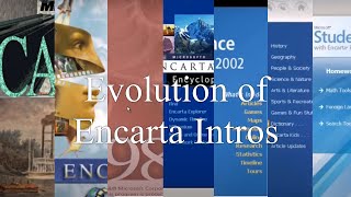 June 20 🆞 Evolution of Encarta Intros and Main Menus [upl. by Naillig30]