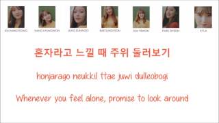 PLEDIS Girlz  WE Hang Rom amp Eng Lyrics [upl. by Noira]