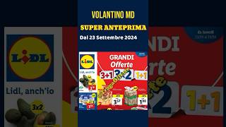 volantino Lidl dal 23 settembre 2024 ✅ Grandi offerte 🔥 Offerte casa cura e igiene short lidl [upl. by Iran69]