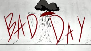 Daniel Powter  Bad Day Official Lyric Video [upl. by Estevan]