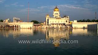 Gurudwara Bangla Sahib Sikhisms New Delhi stronghold [upl. by Sayed]