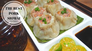 PORK SIOMAI  THE BEST amp EASY WAY TO MAKE PORK SIOMAI [upl. by Naivatco]