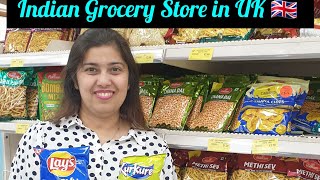 Indian Grocery Store in UKWeekly grocery shopping in England Indian Grocery store Tour in London [upl. by Mackler504]