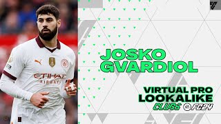 EAFC 24  HOW TO CREATE  JOSKO GVARDIOL PRO CLUBS [upl. by Ford]