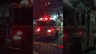 FDNY quotRECON CREW EXTREME UPCLOSE Battalion 6 Returns NYC shorts fdny firefighter firetruck nyc [upl. by Ecilayram]