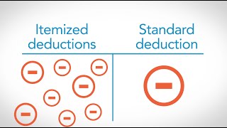 Reduce Taxable Income with Itemized and Standard Tax Deductions – TurboTax Tax Tip Video [upl. by Aifos]