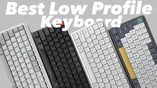 Logitech MX Mechanical Mini vs Keychron K3 vs Lofree Flow vs Nuphy Air75 [upl. by Heppman]