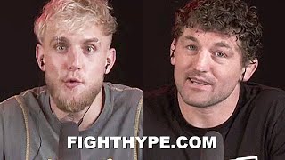 HIGHLIGHTS  JAKE PAUL VS BEN ASKREN BEST MOMENTS OF FINAL PRESS CONFERENCE [upl. by Harshman]