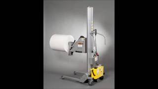 Schlumpf Electric Roll Handler 400lb Capacity Accessories [upl. by Calondra]