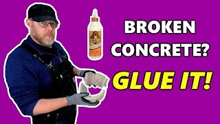 How to Glue Concrete Together [upl. by Pine]