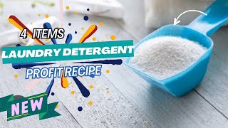 HOW TO MAKE POWDER DETERGENT FOR PROFIT [upl. by Noswal]