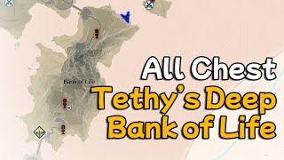 All Chests in Tethys Deep Bank of Life  The Black Shores  Wuthering Waves [upl. by Godred]