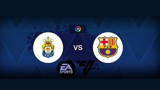 Lewandowski and Ter Stegen help Barca beat Las Palmas 21 EA FC 24 Gameplay [upl. by Nevram]