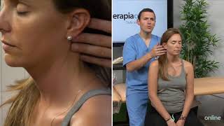 Tratamiento del dolor agudo de cuello o cervicales Ejercicio y movimientos suaves de cuello [upl. by Nyllewell]