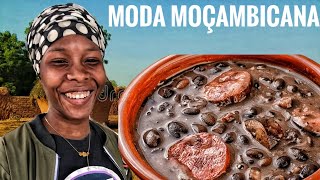 PREPAREI FEIJOADA A MODA MOÇAMBICANA ÁFRICA [upl. by Ivett]