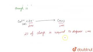 quotElectrochemistryquot L7  NEET JEE AIIMS 2019  Faradays 2nd Law of electrolysis  By AArora [upl. by Schubert]