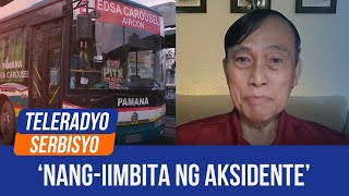 EDSA busway counterflow plan prone to road crashes expert  Kabayan 11 November 2024 [upl. by Nnylrats223]