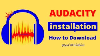 How To Download Latest Audacity 342 On Windows 1087 100 Free 2024 [upl. by Ynaffit]