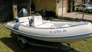 Novurania 430 Dl Sea trial​ Yamaha 60 HP [upl. by Lenaj]