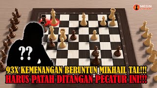 TAL DIHUKUM BERAT AKIBAT MELAKUKAN DUA KALI KESALAHAN  Mikhail Tal VS Nino Kirov 1974 [upl. by Annawd]