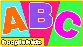 ABC Alphabet Song  Learn Alphabets A to Z  HooplaKidz [upl. by Ulrika]