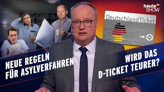 Asylpolitik War der Migrationsgipfel wirklich „historisch“  heuteshow vom 10112023 [upl. by Miquela334]