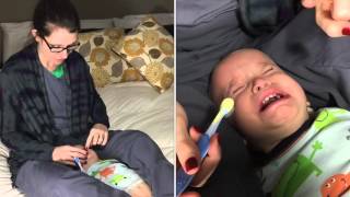 How to Brush Infants and Toddlers Teeth [upl. by Lavella]