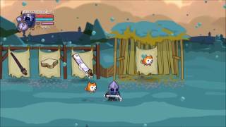 Castle Crashers Remastered X1 ALL Weapons GUIDE [upl. by Nnateragram61]