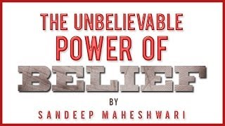 PROMO POWER OF BELIEF by Sandeep Maheshwari [upl. by Ennazor643]