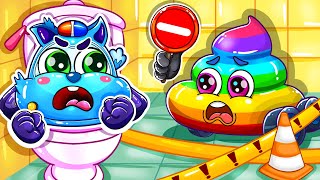 The Poo Poo Song 🚽🧻💩Potty Training For Kids🚑🚗🚓🚌 More Nursery Rhymes by Baby Cars amp Friends [upl. by Alue948]