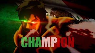 Hajime No Ippo 「AMV」Ricardo Martinez 🇲🇽  Champion  Barns Courtney [upl. by Airbmak]