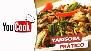 Receita de Yakisoba Rápido é Prático [upl. by Ynaffets500]