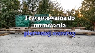 Strop zalany i co dalej Co muszę zrobić przed pierwszą warstwą Budowa domu vlogbudowlany [upl. by Alehc]