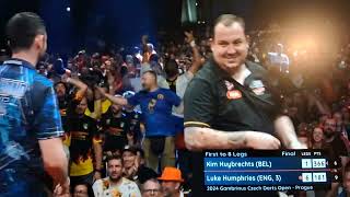 Kim Huybrechtss Funnies amp Laughs with Fans  Czech Darts Open European Tour 13 [upl. by Jak200]