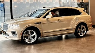 2024 Bentley Bentayga Mulliner Palm Beach Collection 1 off 4  Ultimate Luxury SUV  Gold Color [upl. by Keithley]