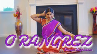 “O RANGREZ”  Drisya Reghuram  Sitting Choreography [upl. by Lekram]