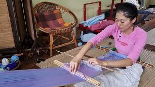 Craft Workshop Chiang Mai  Create Your Own Woven Textile [upl. by Afra438]