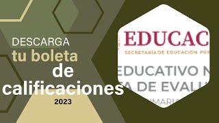 Descarga tu boleta 2023 [upl. by Eugeniusz260]