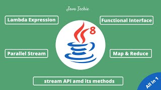 Java 8 complete tutorial in 3 hour with Realtime Example  JavaTechie [upl. by Yerggoeg315]