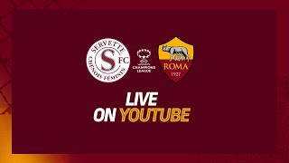 LIVE  SERVETTE v ROMA  WOMENS CHAMPIONS LEAGUE [upl. by Sinaj]