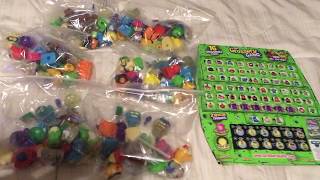 Grossery Gang SaTURDday ALL six 16packs for S4 Bug Strike packcodes fullset toyinsanity [upl. by Norok]